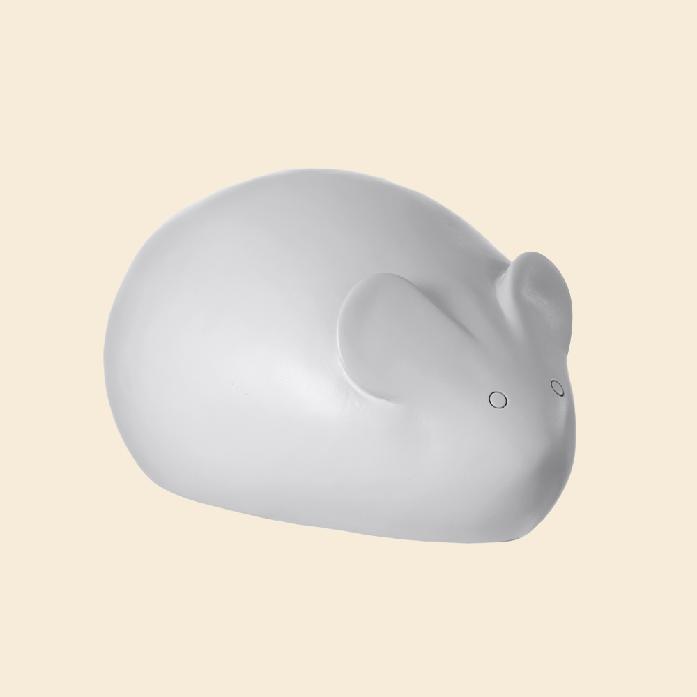 Grey Mouse Lamp
