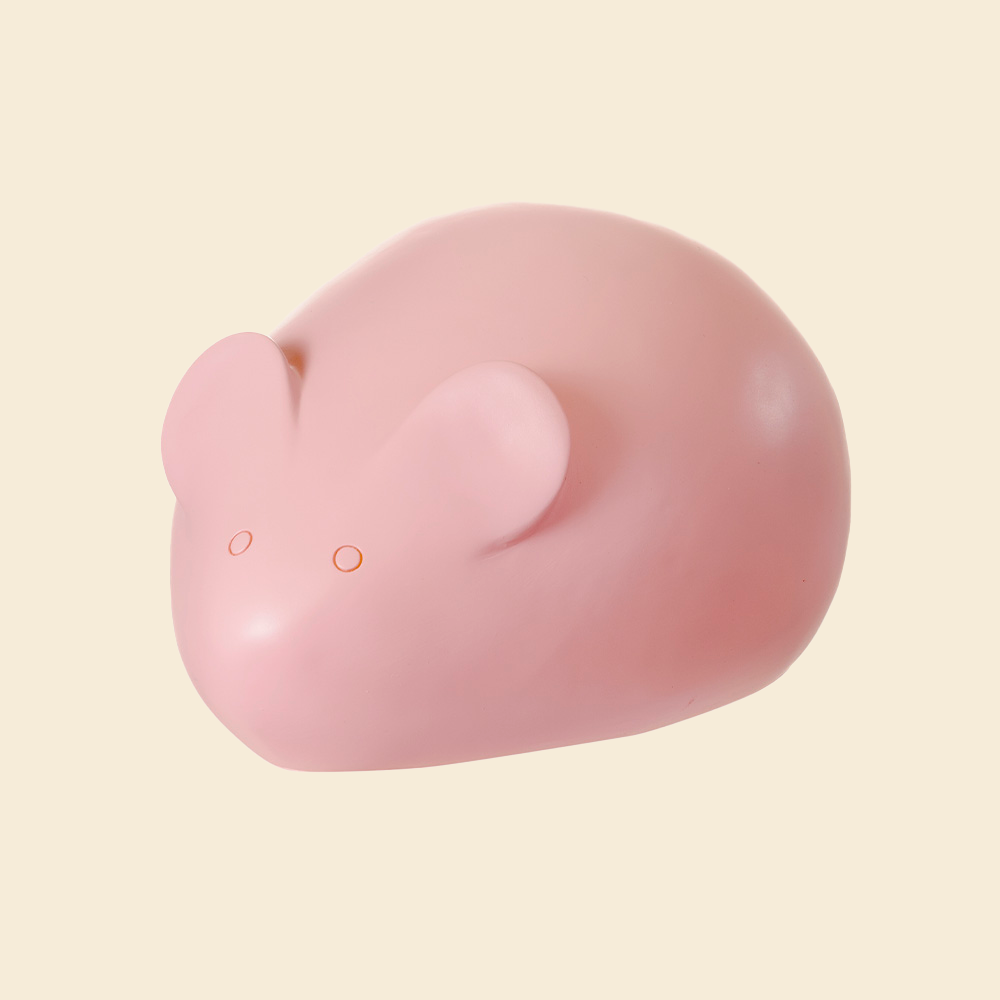 Pink Mouse Lamp
