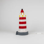 Red Lighthouse Lamp