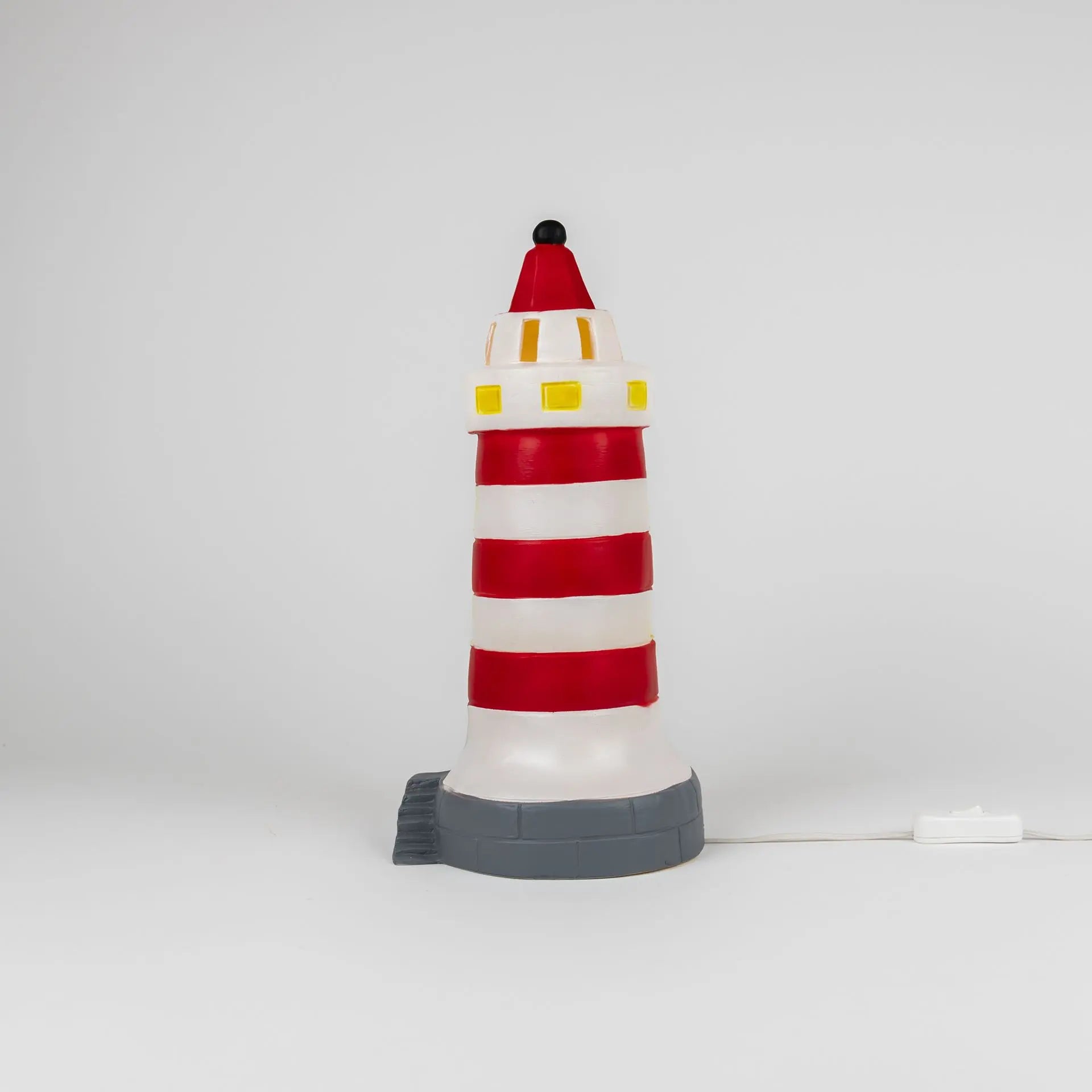 Red Lighthouse Lamp