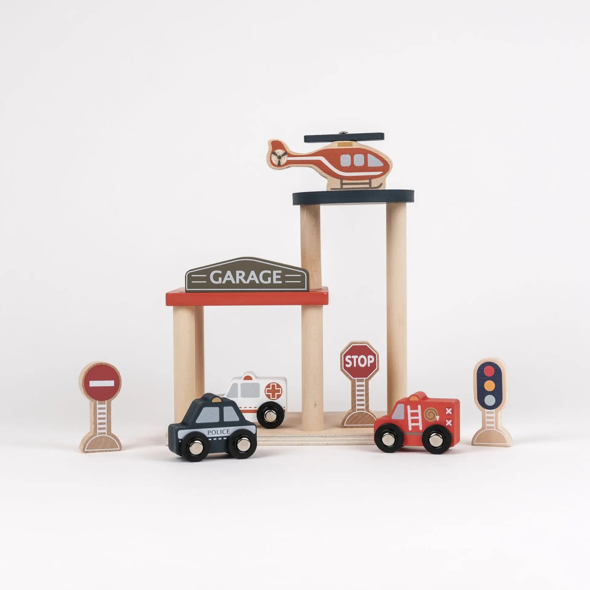 Garage Wooden Car