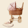 Wicker Doll Pram
