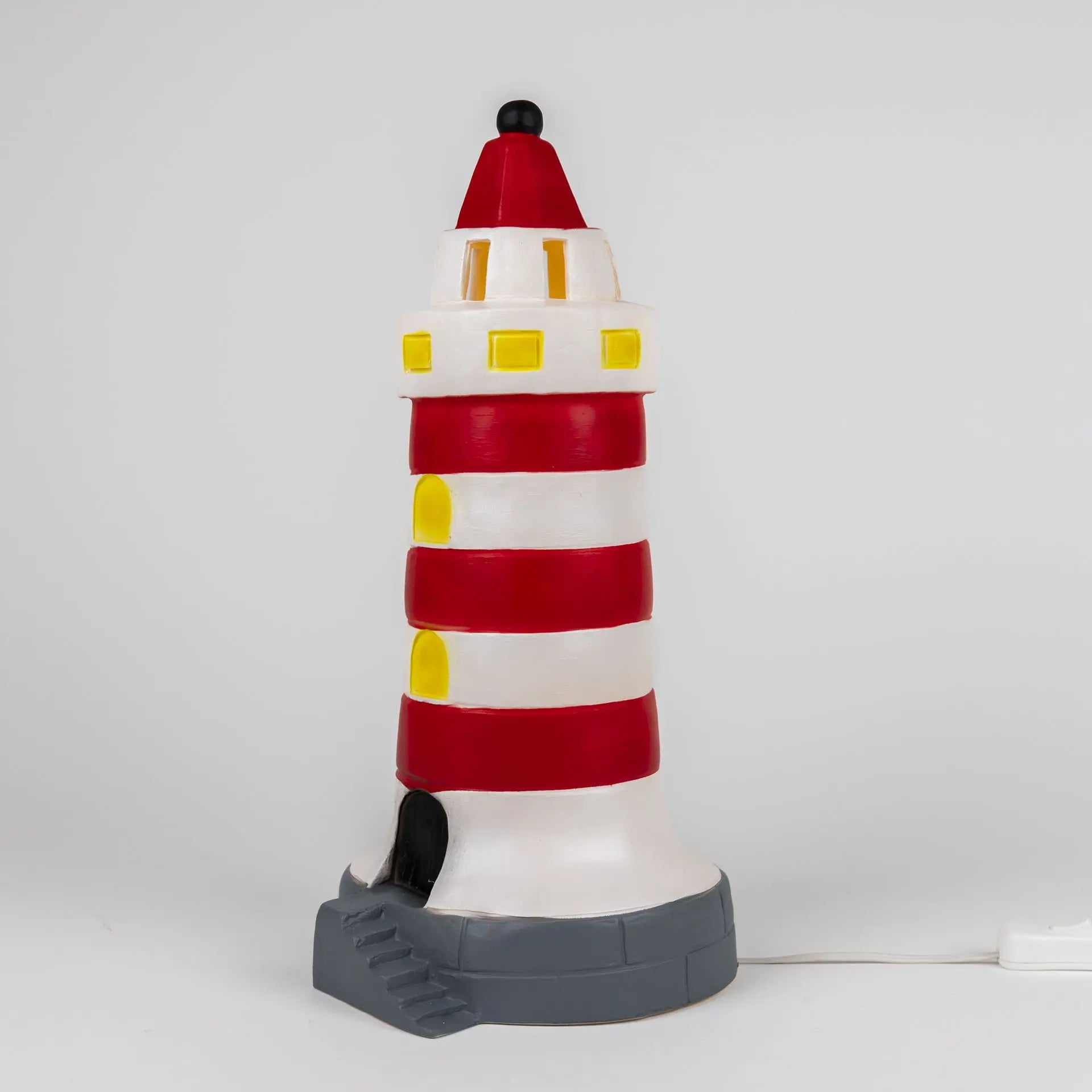 Red Lighthouse Lamp