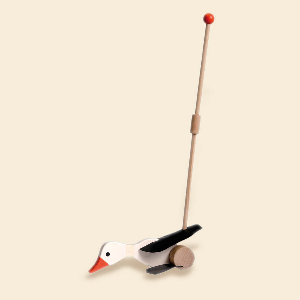Goose Push Toy