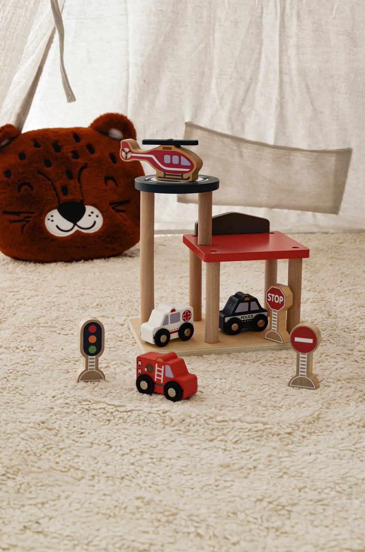 Garage Wooden Car