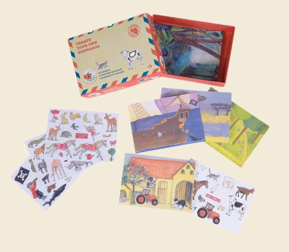 Sticker Postcards
