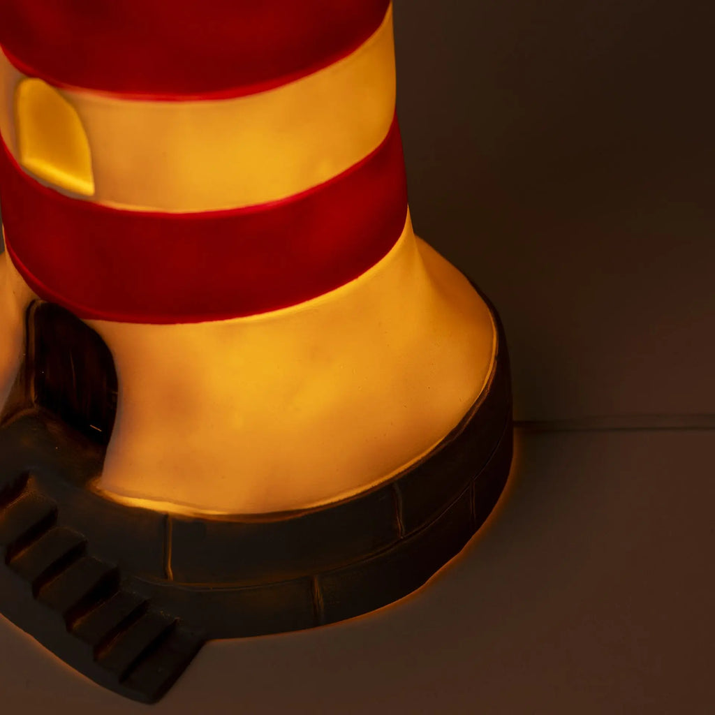 Red Lighthouse Lamp