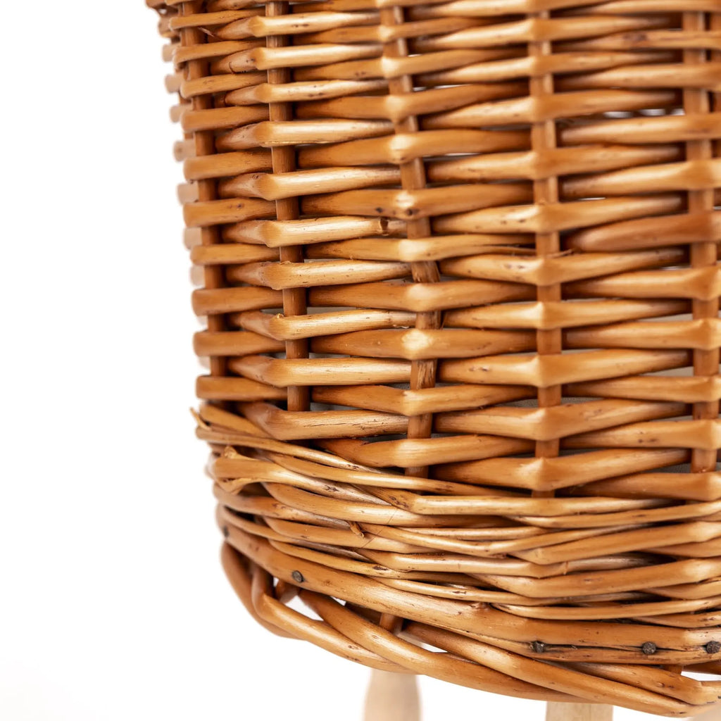 Wicker Doll Pram