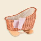Wicker Doll Cradle