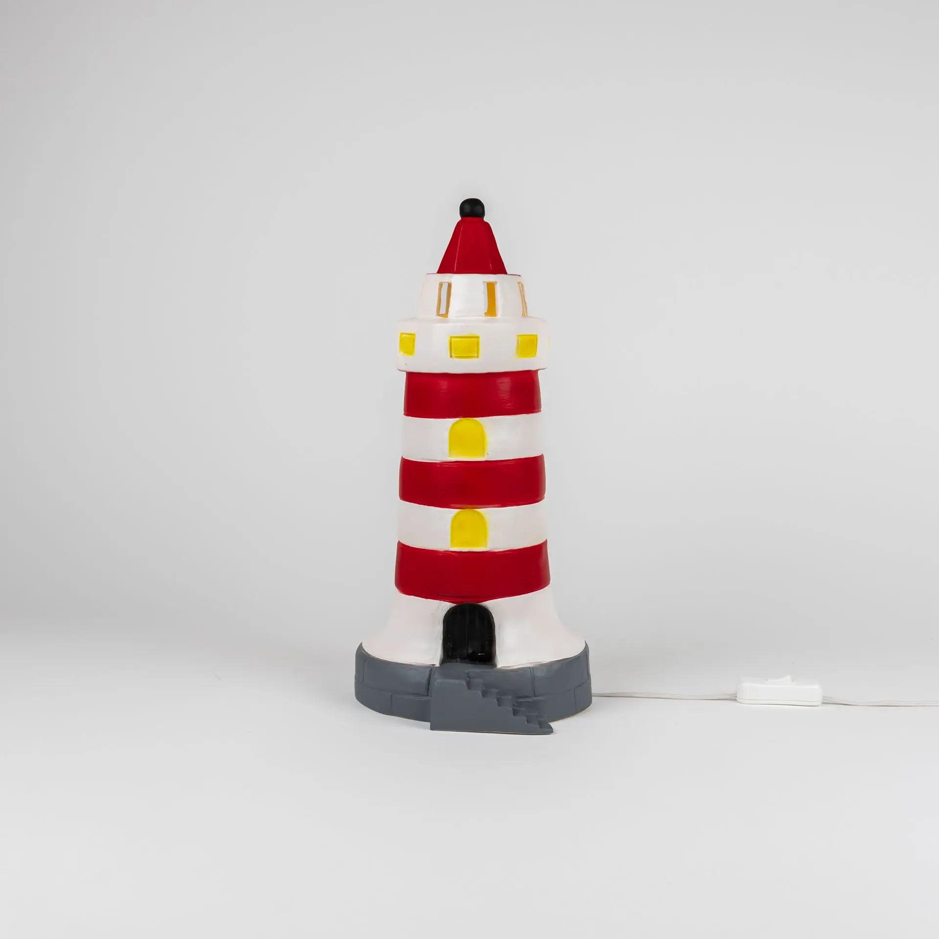 Red Lighthouse Lamp
