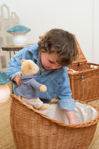 Wicker Doll Cradle