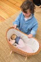 Wicker Doll Cradle
