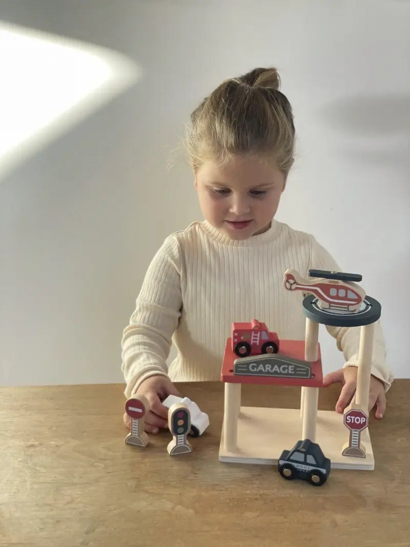 Garage Wooden Car