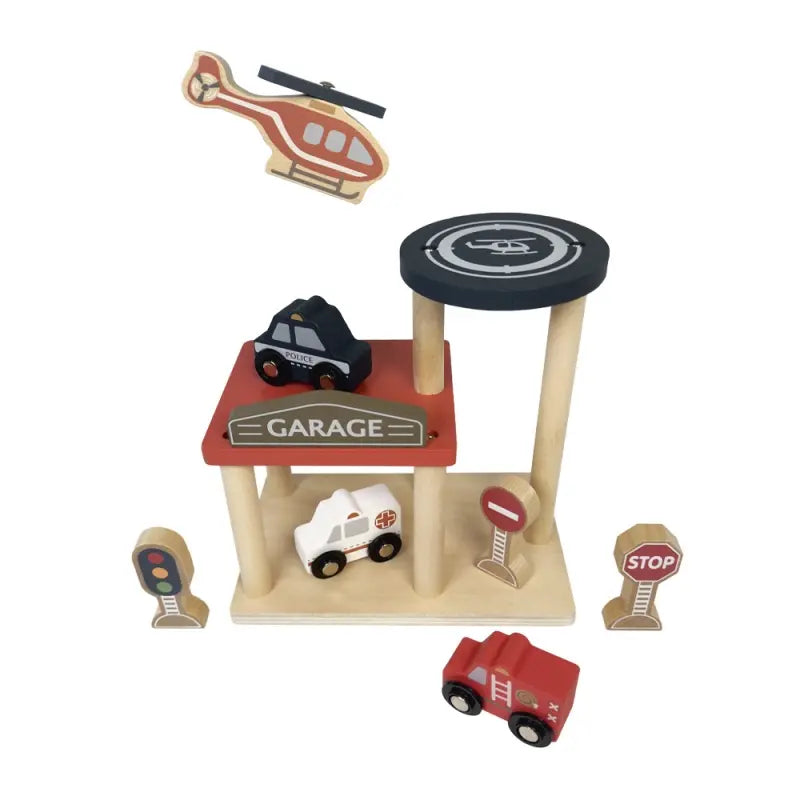 Garage Wooden Car