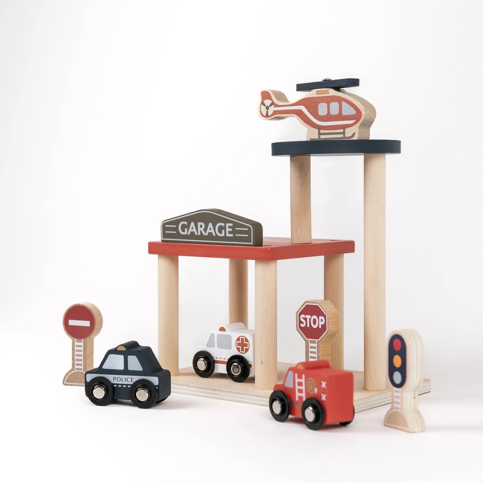 Garage Wooden Car