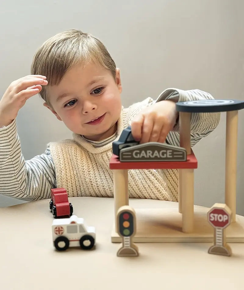 Garage Wooden Car