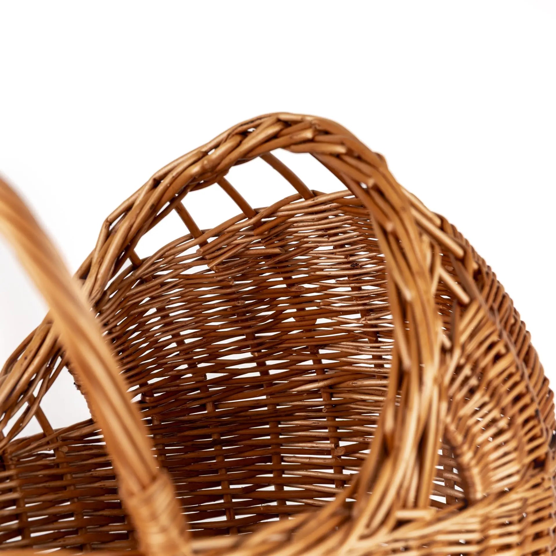 Wicker Doll Pram